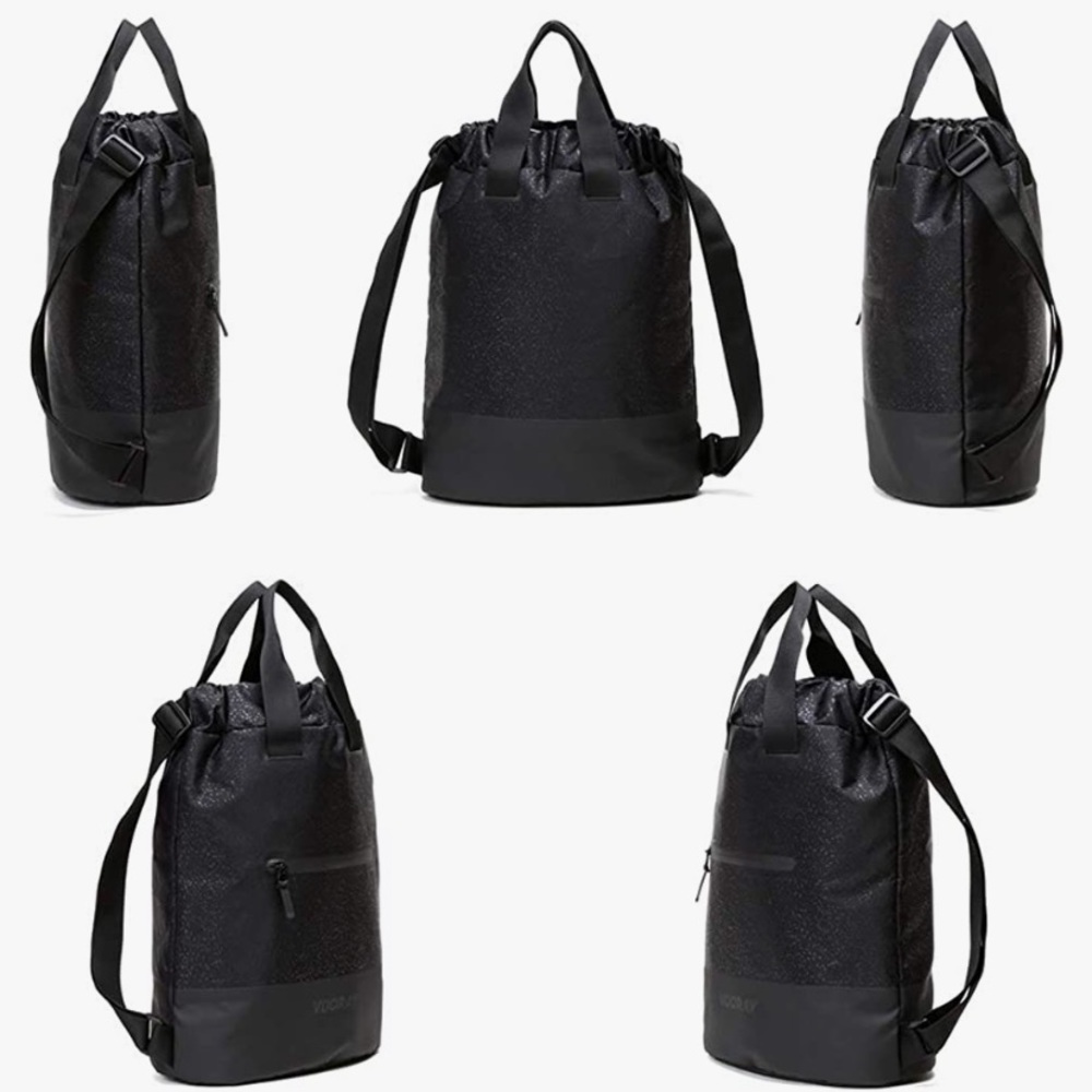 waterproof polyester gym bag.